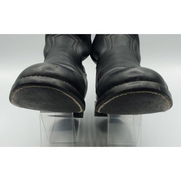 ACME Roper Women's Black Leather Slouch Boots Style 08050L Size 6.5 - Picture 8 of 12